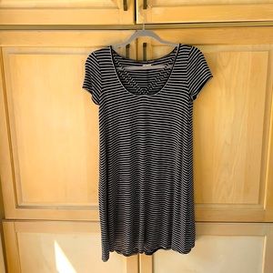 Hollister striped scoop neck dress, size small.